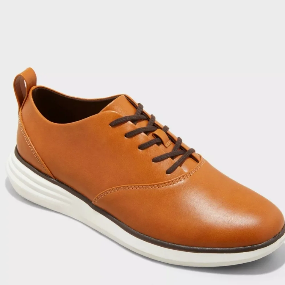 Goodfellow & Co Luis Hybrid Oxford Sneakers - Cognac Size 9